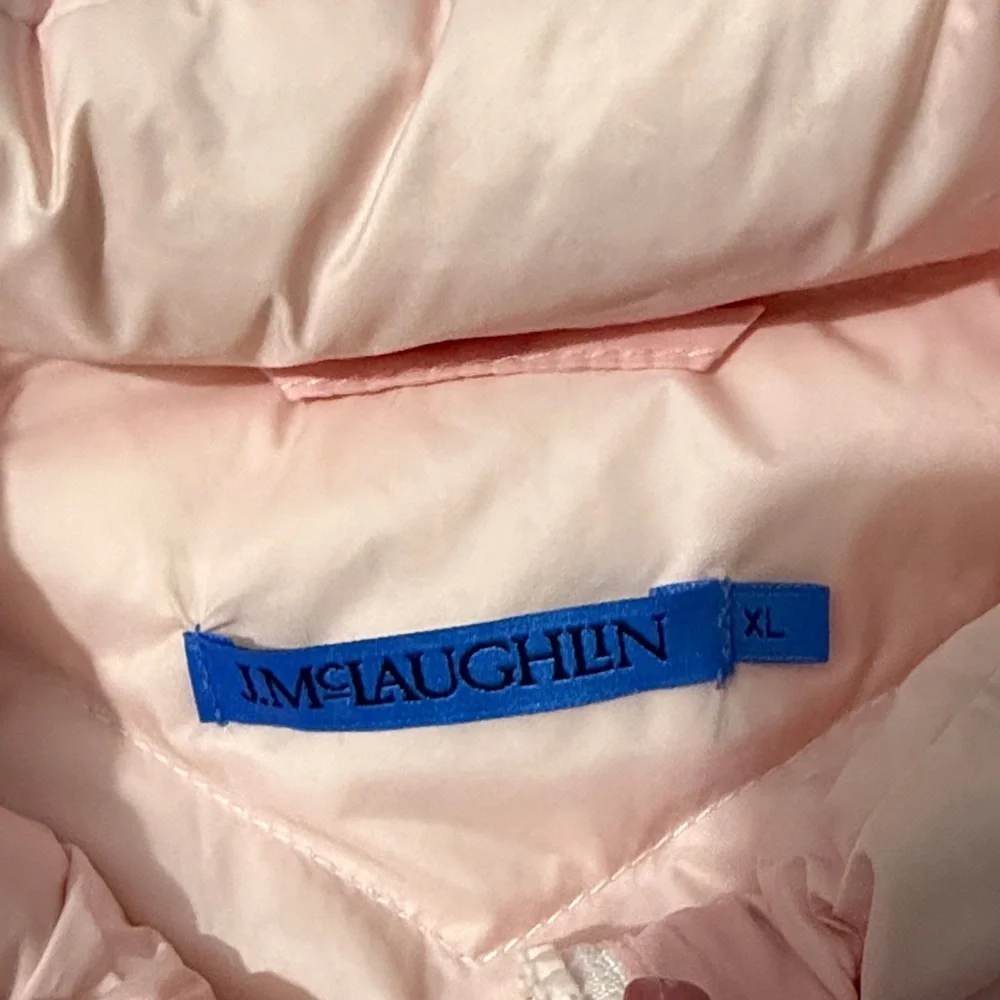 J McLaughlin Pink Lumi Puffer Vest Size XL - Picture 6 of 9